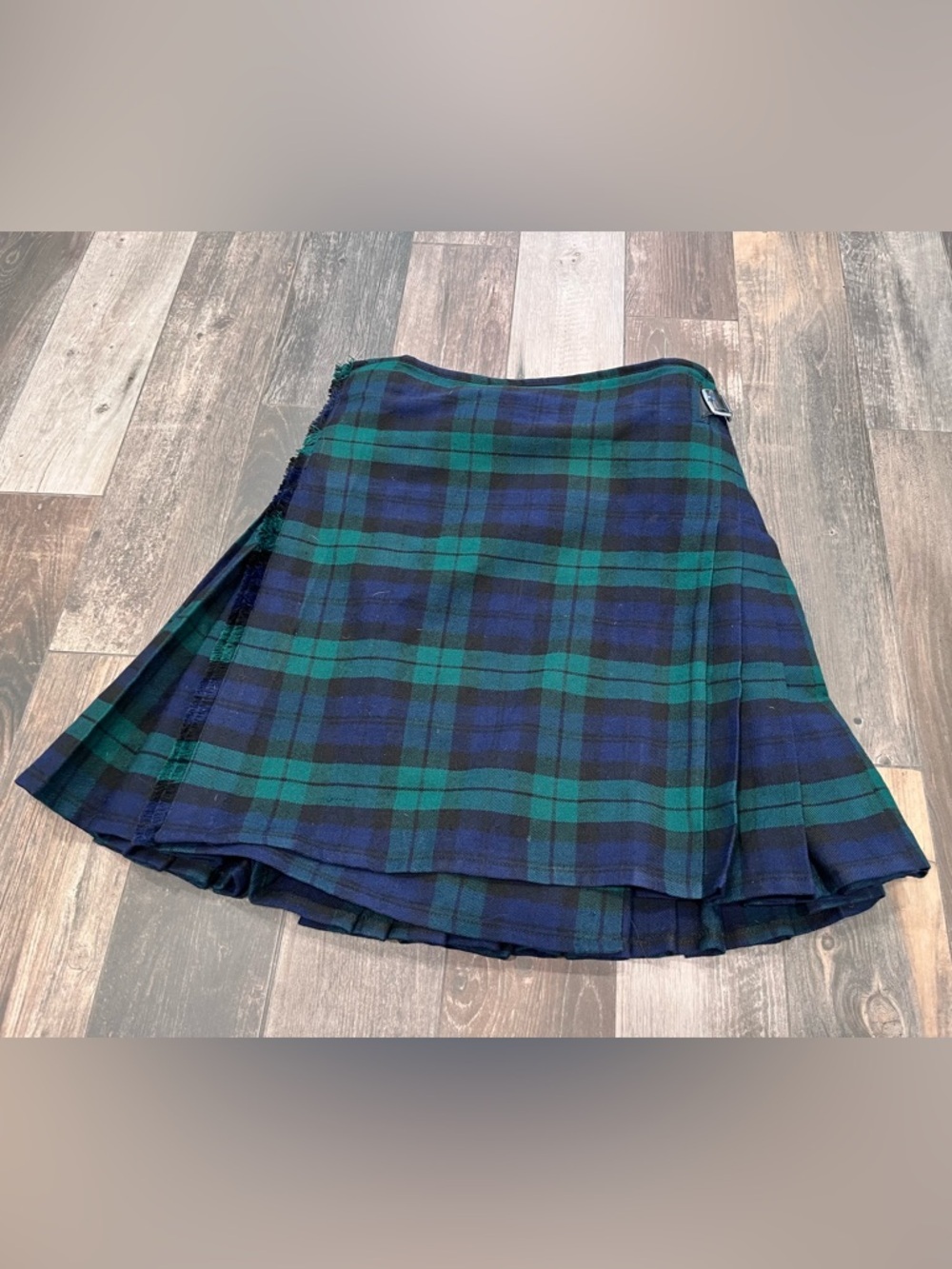 Scottish Design Tartans Kilt Green Blue Plaid Adult 38 Bagpipe Cosplay Festival